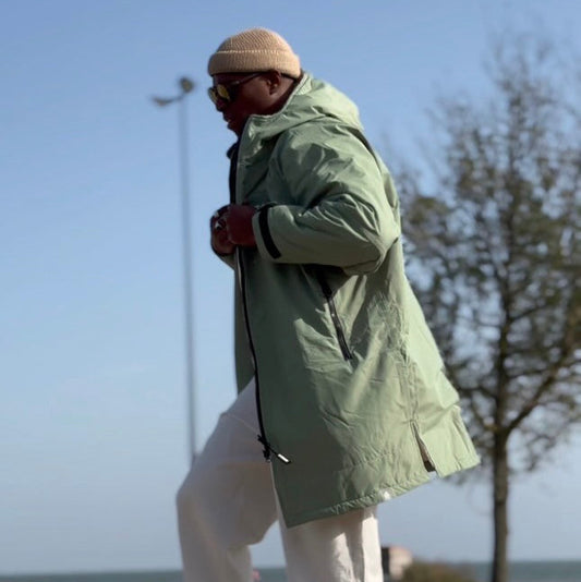 YETIROBE™ | Recycled Sherpa Lined Changing Robe & Jacket - Mountain Life Apparel