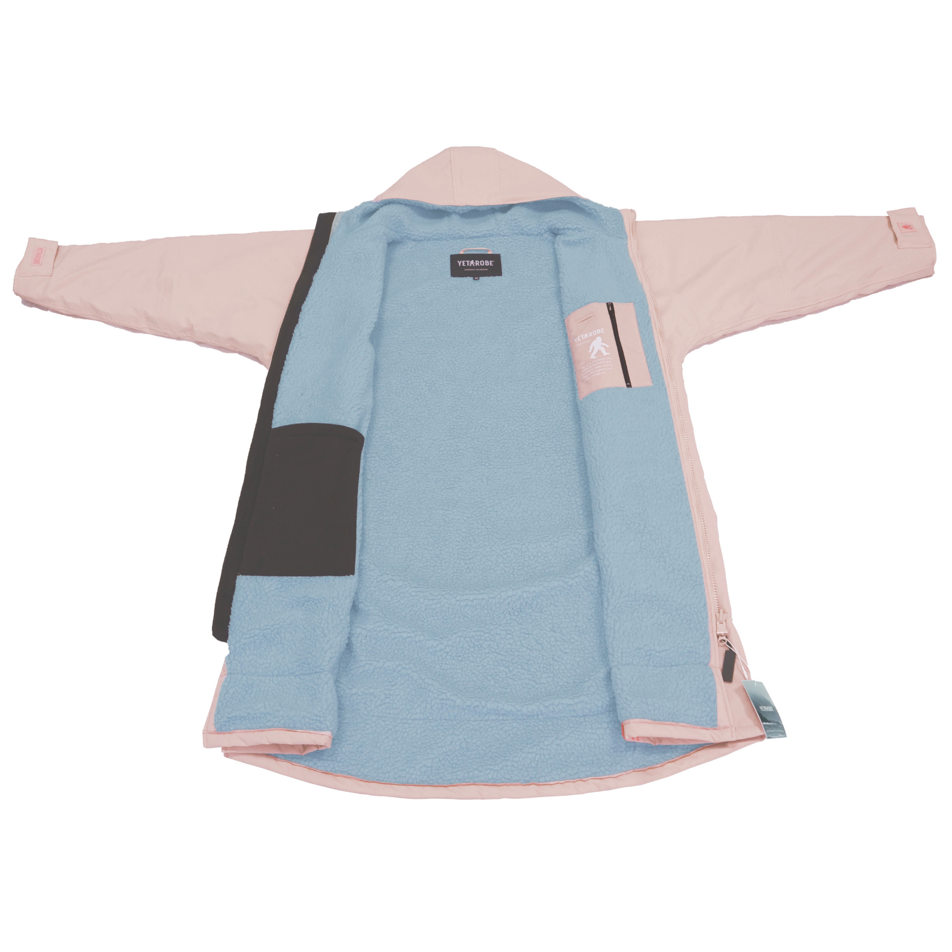 YETIROBE™ | Recycled Sherpa Lined Changing Robe & Jacket - Mountain Life Apparel