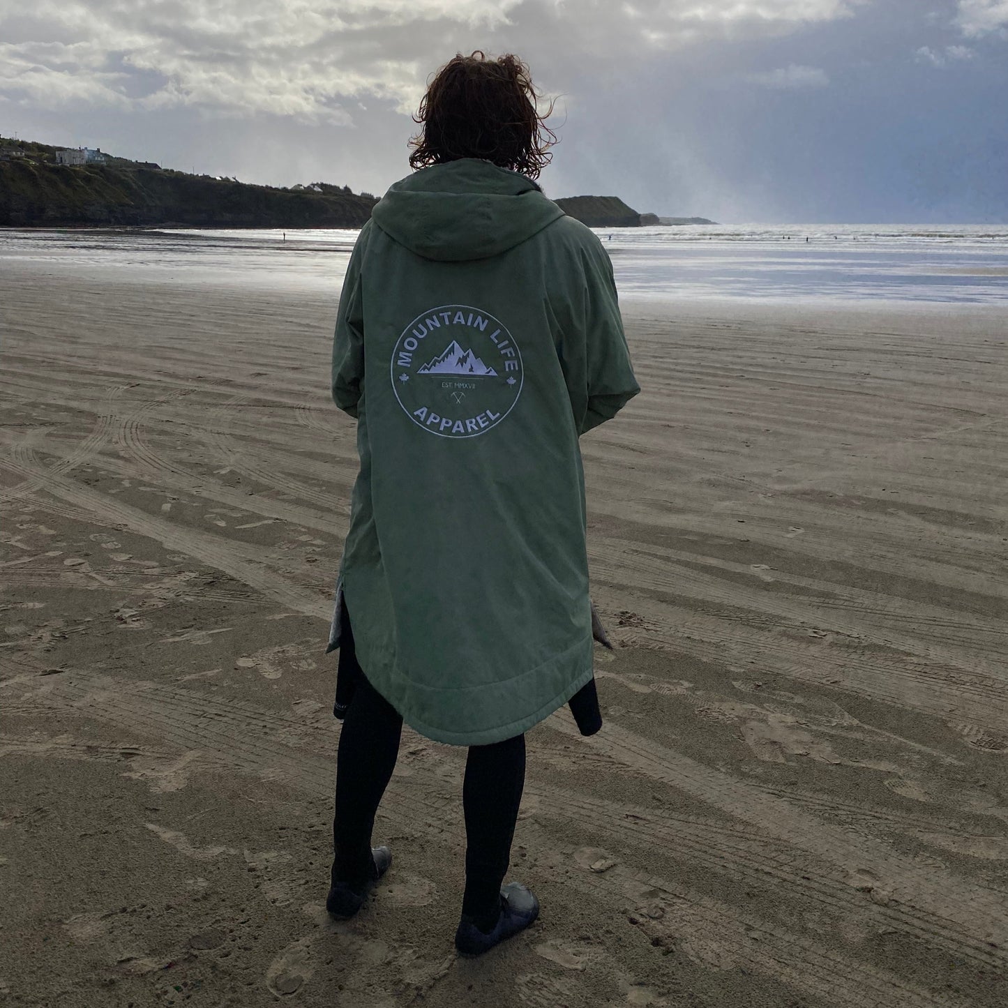 YETIROBE™ | Recycled Sherpa Lined Changing Robe & Jacket - Mountain Life Apparel
