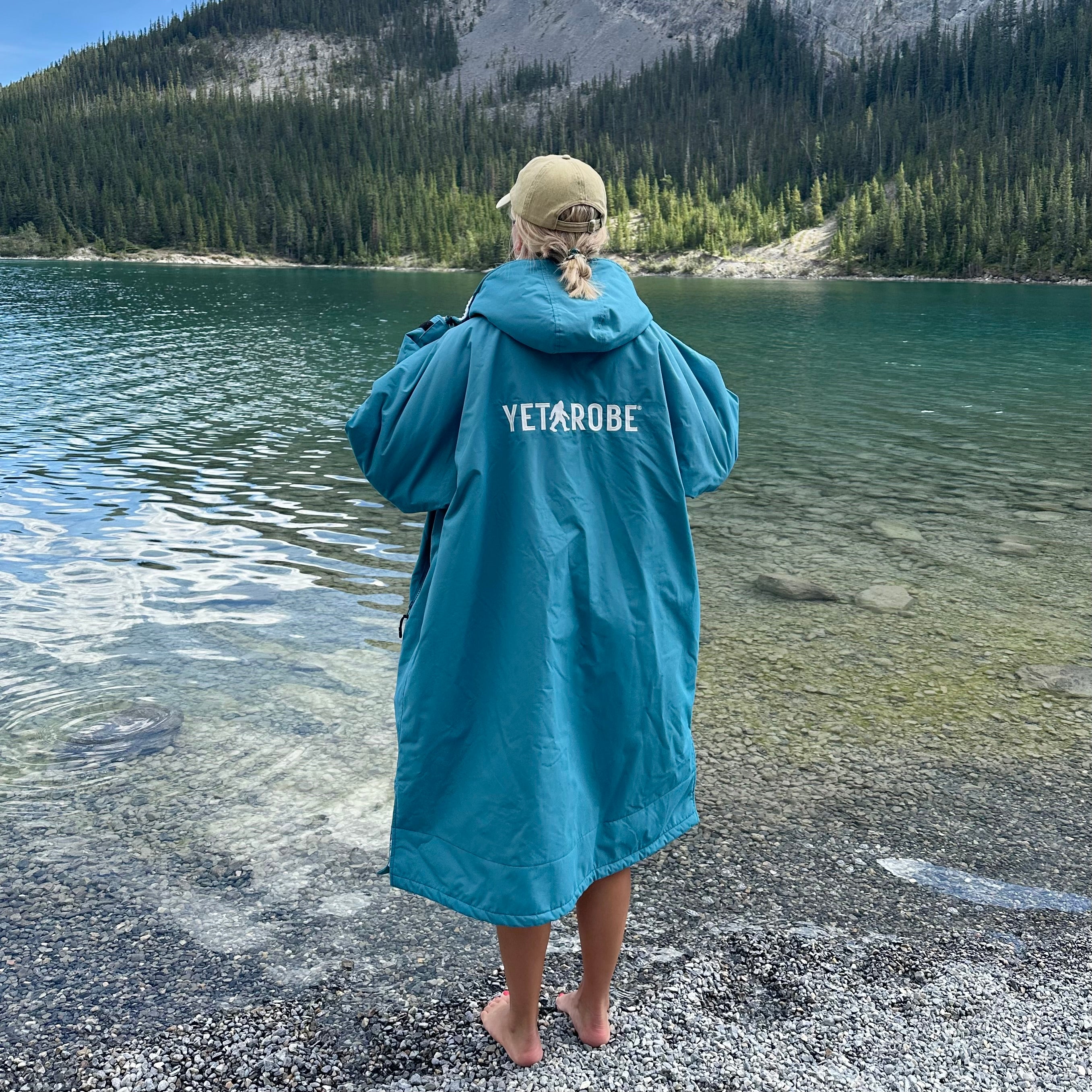 YETIROBE™ | Recycled Sherpa Lined Changing Robe & Jacket - Mountain Life Apparel