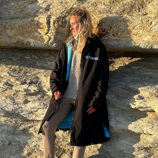 YETIROBE™ | Recycled Sherpa Lined Changing Robe & Jacket - Mountain Life Apparel