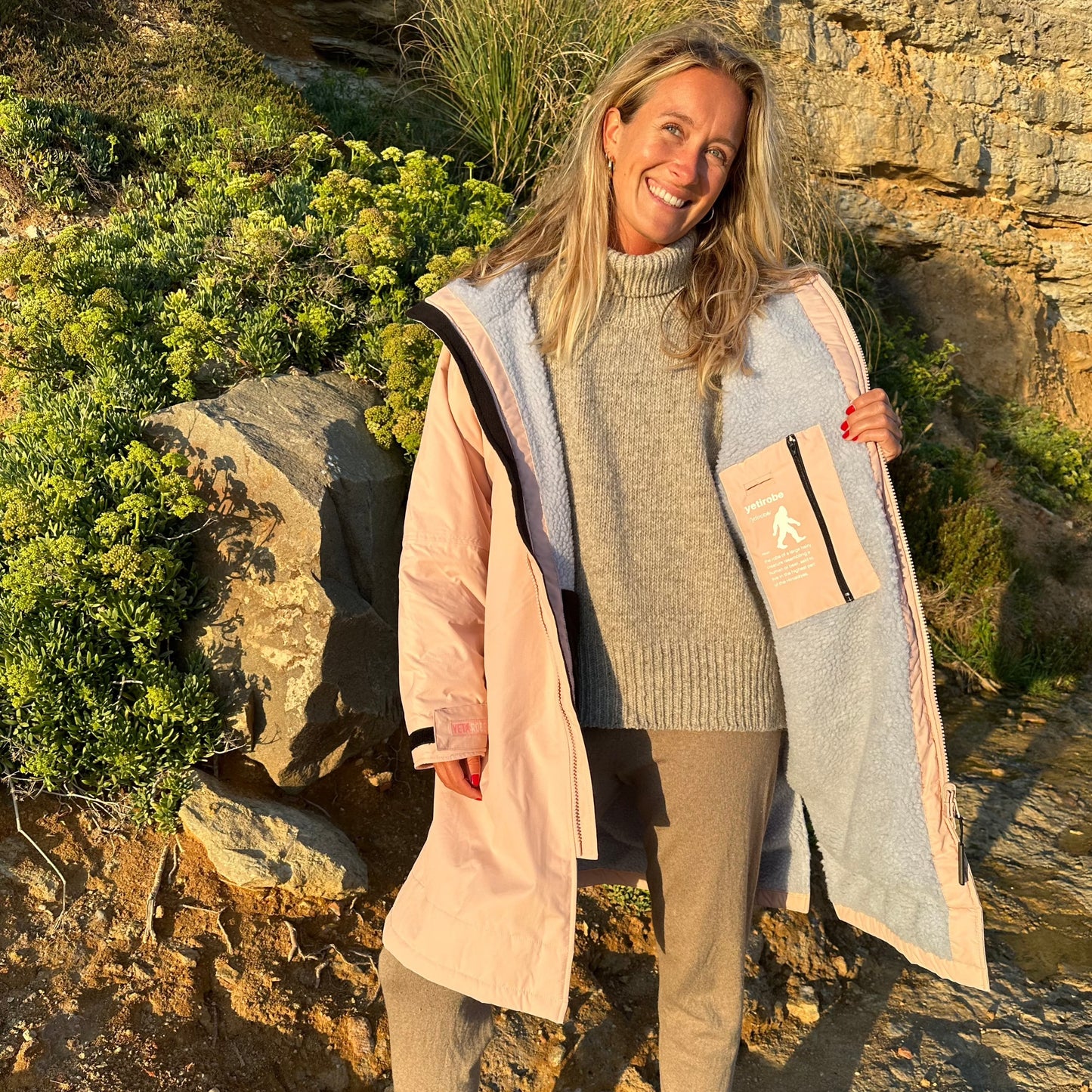 YETIROBE™ | Recycled Sherpa Lined Changing Robe & Jacket *PRE-ORDER* - Mountain Life Apparel