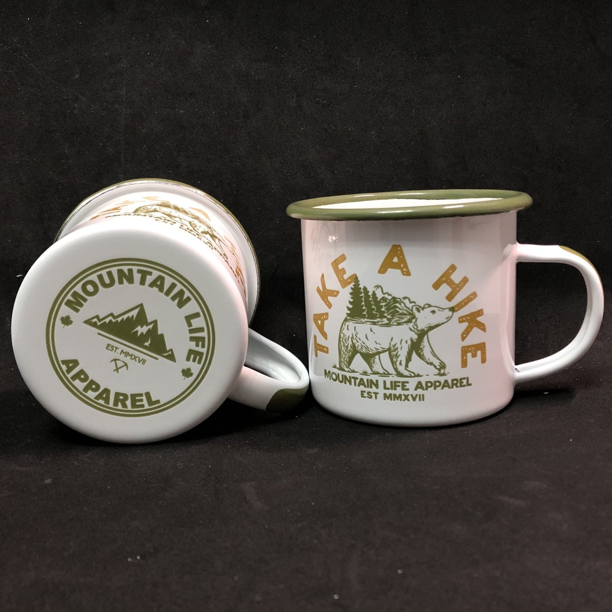 TAKE A HIKE ENAMEL MUG - Mountain Life Apparel - MTN LIFE
