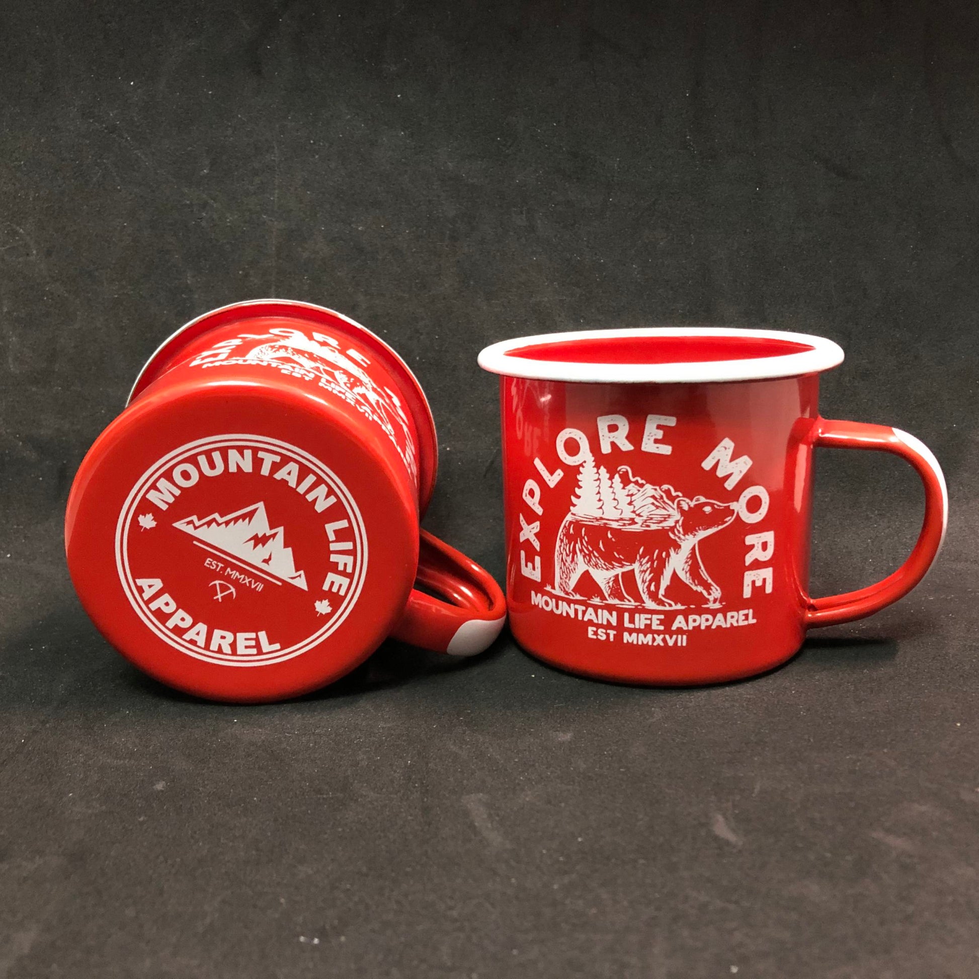 EXPLORE MORE ENAMEL MUG - Mountain Life Apparel - MTN LIFE