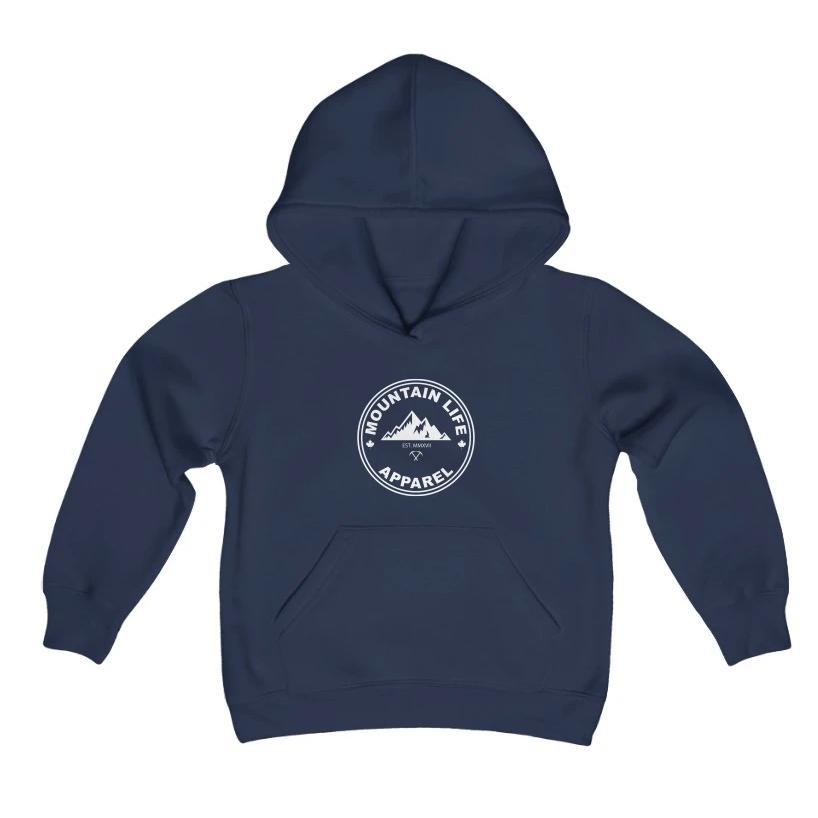 CLASSIC YOUTH HOODIE # - Mountain Life Apparel
