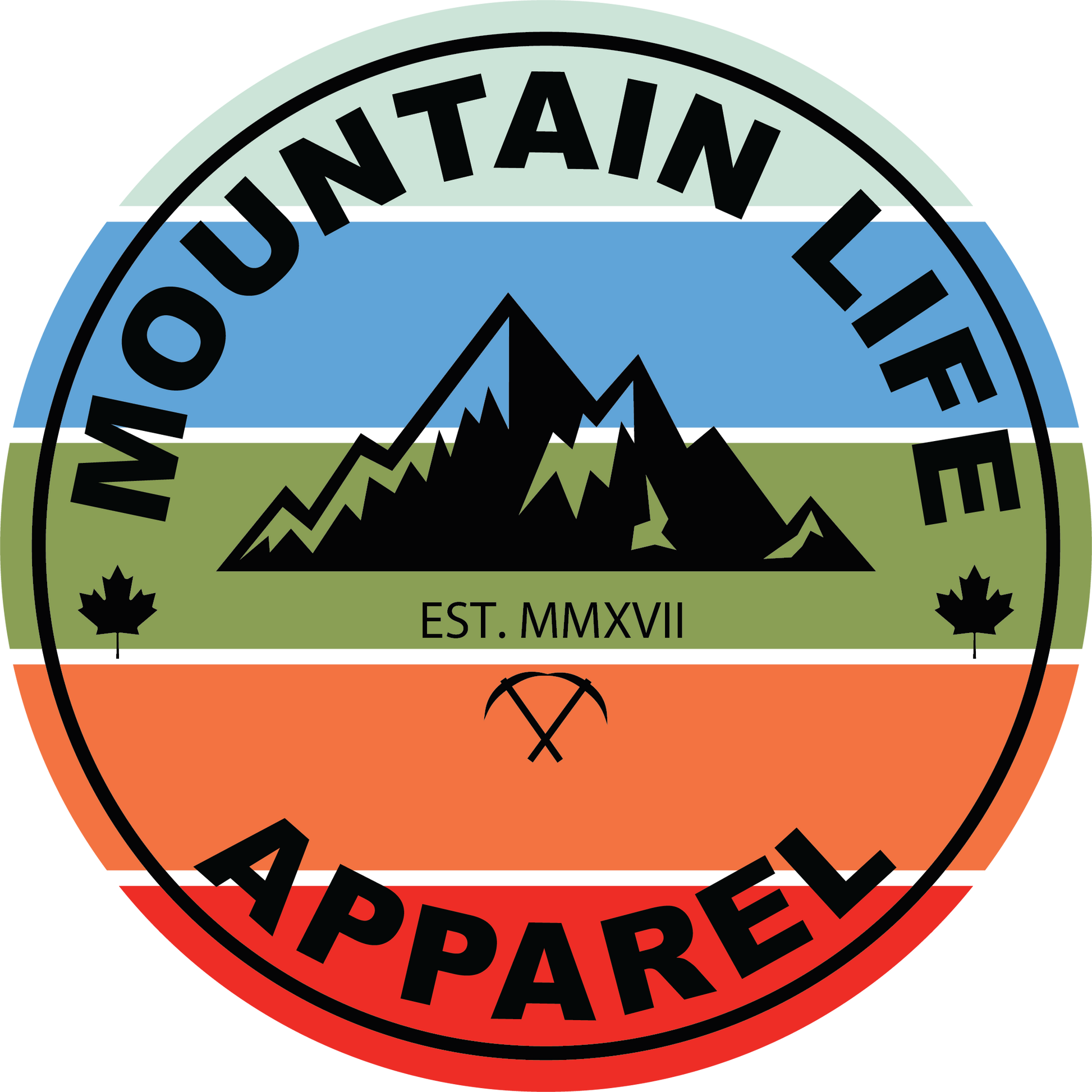 MLA COLOR STICKER - Mountain Life Apparel - MTN LIFE