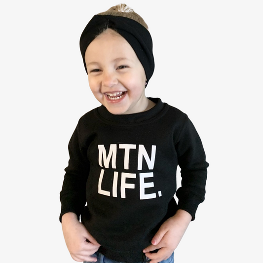 KIDS MTN LIFE CREWNECK - Mountain Life Apparel